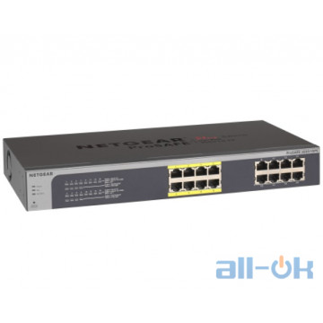 Комутатор Smart Netgear JGS516PE-100EUS UA UCRF