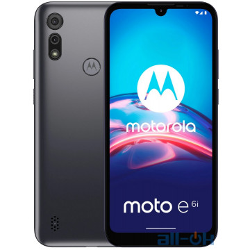 Motorola E6i 2/32GB Meteor Grey UA UCRF