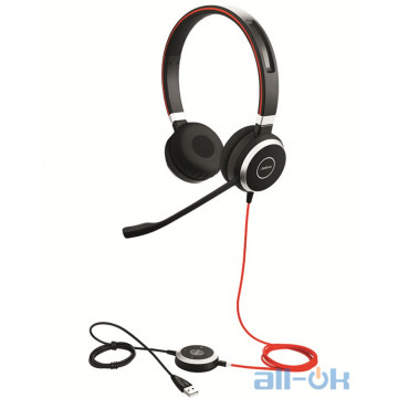 Комп'ютерна гарнітура JABRA Evolve 40 MS Stereo (6399-823-109)