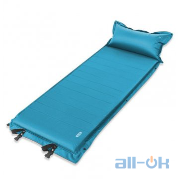 Туристичний матрац з надувною подушкою Xiaomi ZaoFeng (HW020103) 192*65*5 Blue