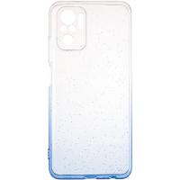 Чохол Remax Glossy Shine Case для Xiaomi Redmi Note 10/10s Blue/White