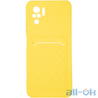 Чохол Pocket Case для Xiaomi Redmi Note 10/10s Yellow