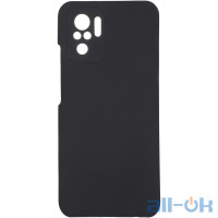 Чохол Original 99% Soft Matte Case для Xiaomi Redmi Note 10/10s Black