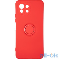 Чохол Gelius Ring Holder Case для Xiaomi Mi 11 Lite Red