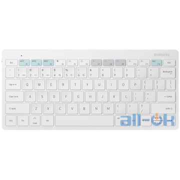 Бездротова Клавіатура Samsung Smart Keyboard Trio 500 (EJ-B3400BWRGRU) White UA UCRF