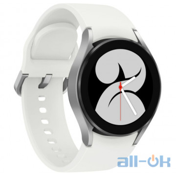 Смарт-годинник Samsung Galaxy Watch 4 40mm  Silver (SM-R860NZSASEK) UA UCRF