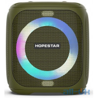 Портативная Bluetooth колонка Hopestar Party 100 (Led), Green