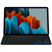 Чохол-клавіатура для Samsung TAB s7 Book Cover Keyboard Slim (Black) EF-DT630BBRGRU