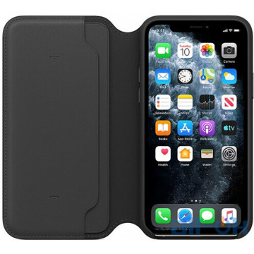 Чохол для смартфону Apple iPhone 11 Pro Leather Folio - Black (MX062)