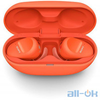 Навушники TWS ( "повністю бездротові") Sony WF-SP800N Orange 