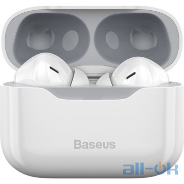 Навушники Baseus SIMU ANC TWS S1 White