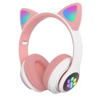 Навушники Cat Ear STN-28 Рожевий LED (NCE-0115837)