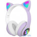 Навушники Cat Ear STN-28 Фіолетовий LED (NCE-0115838) — інтернет магазин All-Ok. фото 2