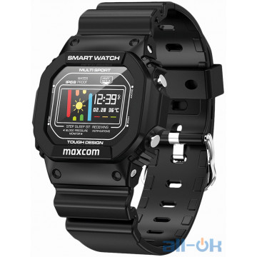Спортивний годинник Maxcom Fit FW22 CLASSIC Black UA UCRF