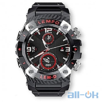  Смарт-годинник Lemfo LEMD Black