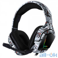 Навушники ONIKUMA Gaming with LED K20 (Camouflage-Grey)