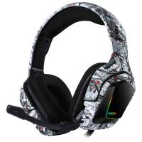 Навушники ONIKUMA Gaming with LED K20 (Camouflage-Grey)