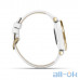 Смарт-годинник Garmin Lily Light Gold Bezel with White Case and Italian Leather Band (010-02384-B3) — інтернет магазин All-Ok. фото 4