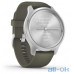 Смарт-годинник Garmin Vivomove Style Silver Aluminum w. Moss Silicone B. (010-02240-01) — інтернет магазин All-Ok. фото 3