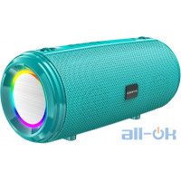 Акустика BOROFONE Young sports with colorful LED IPX5 BR13 |BT, AUX, FM, TF, USB| peacock blue