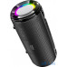 Акустика BOROFONE Young sports with colorful LED IPX5 BR13 |BT, AUX, FM, TF, USB| black — інтернет магазин All-Ok. фото 2