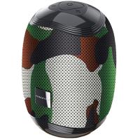 Акустика BOROFONE Miraculous sports wireless speaker IPX5 BR6 |BT5.0, TWS AUX, FM, TF, USB| camouflage-green