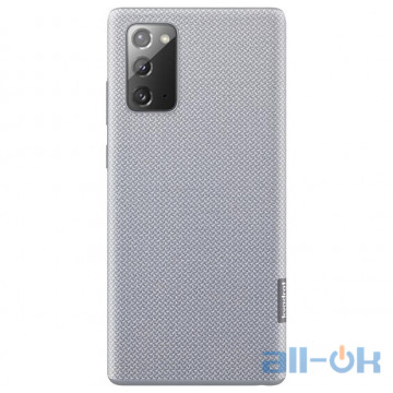Чохол для смартфона Samsung N980 Galaxy Note 20 Kvadrat Cover Gray (EF-XN980FJEG)