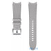 Ремінець Samsung Hybrid Band для Galaxy Watch 4 Wise/Fresh Silver (20mm, M/L) (ET-SHR89LSEGRU) — інтернет магазин All-Ok. фото 1