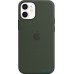 Чохол для смартфона Apple iPhone 12 mini Silicone Case with MagSafe - Cyprus Green (MHKR3) — інтернет магазин All-Ok. фото 1