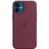 Чохол для смартфона Apple iPhone 12 mini Silicone Case with MagSafe - Plum (MHKQ3)