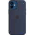 Чохол для смартфона Apple iPhone 12 mini Silicone Case with MagSafe - Deep Navy (MHKU3) — інтернет магазин All-Ok. фото 1