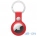 Чохол для пошукового брелока Apple AirTag Leather Key Ring Product Red (MK103) — інтернет магазин All-Ok. фото 1