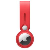 Чохол для пошукового брелока Apple AirTag Leather Loop Product Red (MK0V3)