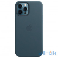 Чохол для смартфона Apple iPhone 12 Pro Max Leather Case with MagSafe - Baltic Blue (MHKK3)