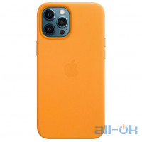 Чохол для смартфона Apple iPhone 12 Pro Max Leather Case with MagSafe - California Poppy (MHKH3)