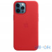 Чохол для смартфона Apple iPhone 12 Pro Max Leather Case with MagSafe - PRODUCT RED (MHKJ3) — інтернет магазин All-Ok. фото 1