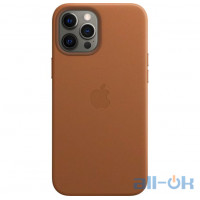 Чохол для смартфона Apple iPhone 12 Pro Max Leather Case with MagSafe - Saddle Brown (MHKL3)