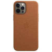 Чохол для смартфона Apple iPhone 12 Pro Max Leather Case with MagSafe - Saddle Brown (MHKL3)