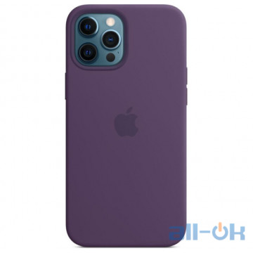 Чохол для смартфона Apple iPhone 12 Pro Max Silicone Case with MagSafe - Amethyst (MK083)