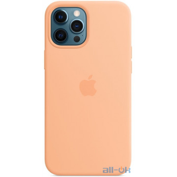 Чохол для смартфона Apple iPhone 12 Pro Max Silicone Case with MagSafe - Cantaloupe (MK073)