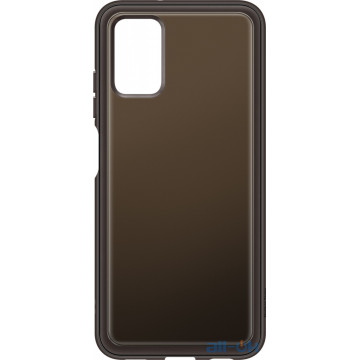 Чохол Samsung Soft Clear Cover для Samsung Galaxy A037 (A03s) EF-QA037TBEGRU Black 