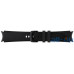 Ремінець  Samsung Hybrid Band для Galaxy  Watch 4 Wise/Fresh Black (20mm, S/M) (ET-SHR88SBEGRU)  — інтернет магазин All-Ok. фото 1