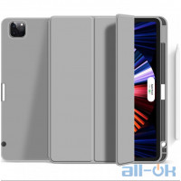 Чохол ZOYU Flex with Pencil Holder для Apple iPad Pro 12.9 M1 (2021) Grey