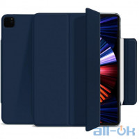 Чохол ZOYU Magnetic Buckle Series для Apple iPad Pro 12.9 M1 (2021) Navy Blue