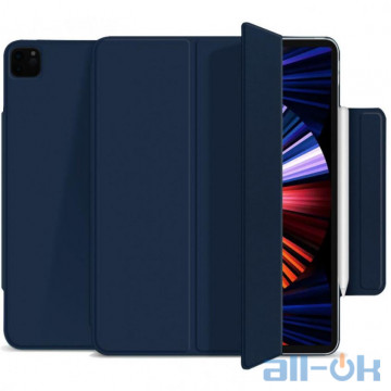 Чохол ZOYU Magnetic Buckle Series для Apple iPad Pro 12.9 M1 (2021) Navy Blue