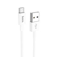 Кабель HOCO Micro USB Lightweight charging data cable display X64 |1m, 2.4A|