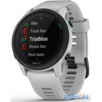 Смарт-годинник Garmin Forerunner 745 Whitestone Grey (010-02445-13)