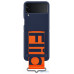 Чохол для смартфона Samsung Z Flip3 Silicone Cover with Strap EF-GF711TNEGRU Navy — інтернет магазин All-Ok. фото 7