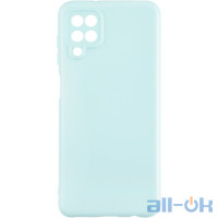 Чохол Air Color Case для Samsung A125 (A12)/M127 (M12) Aquamarine