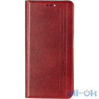 Чохол Book Cover Leather Gelius New для Xiaomi Redmi Note 10/10s Red